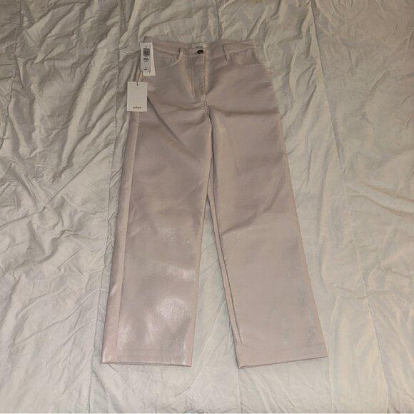 Wilfred NWT The Melina Cropped Pant Vin Gris Size 0 Women's - Picture 1 of 12